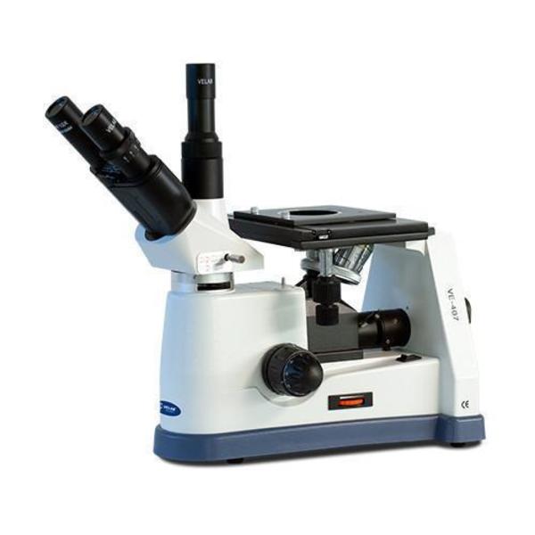 Velab VE-407 Trinocular Inverted Metallographic Microscope (Advanced) VE-407